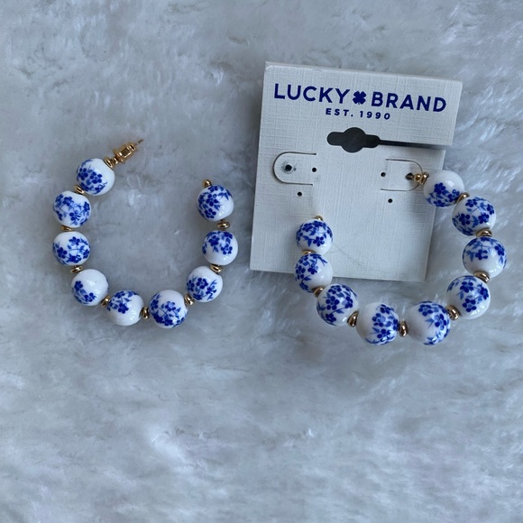 Lucky Brand hoop earrings - Picture 4 of 4